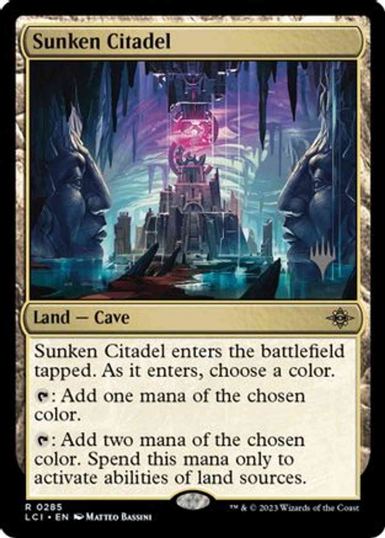 Sunken Citadel magic card front