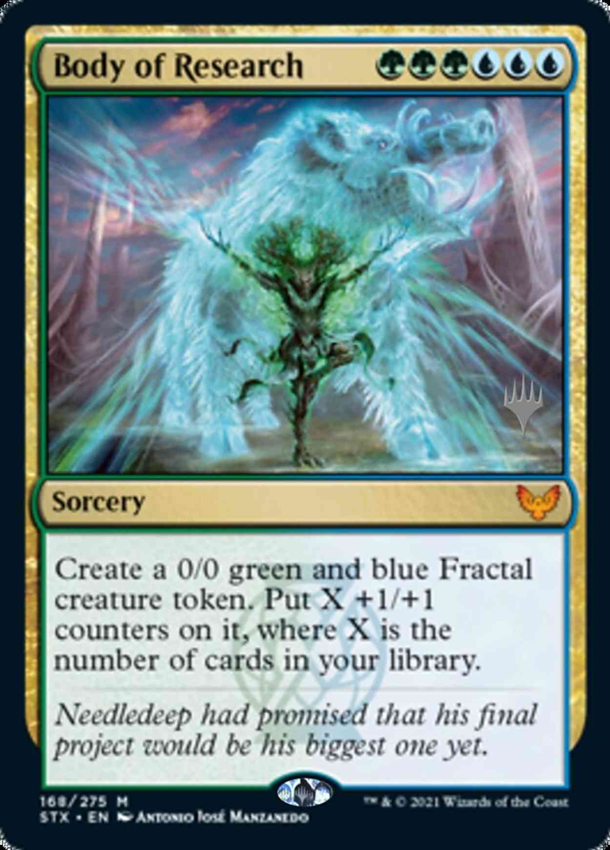 Body of Research magic card front