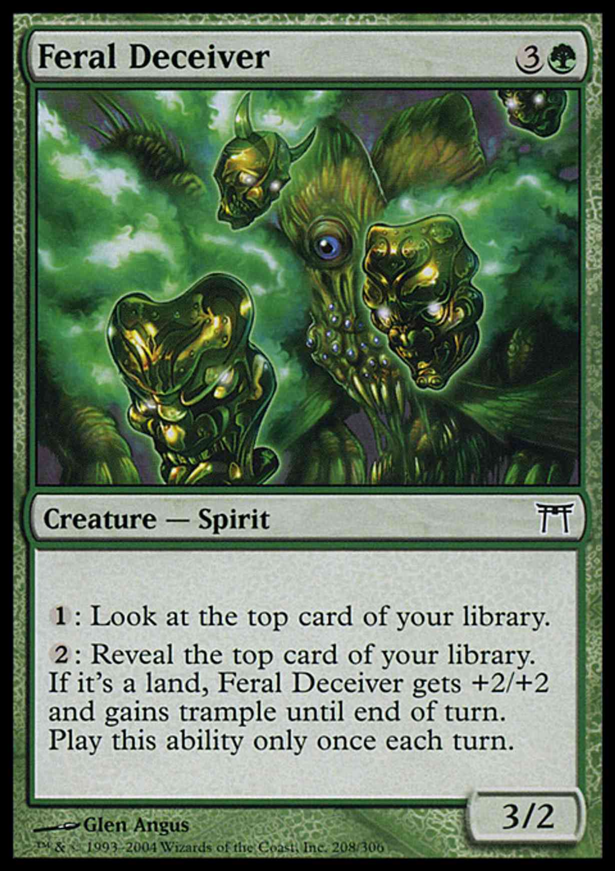 Feral Deceiver magic card front