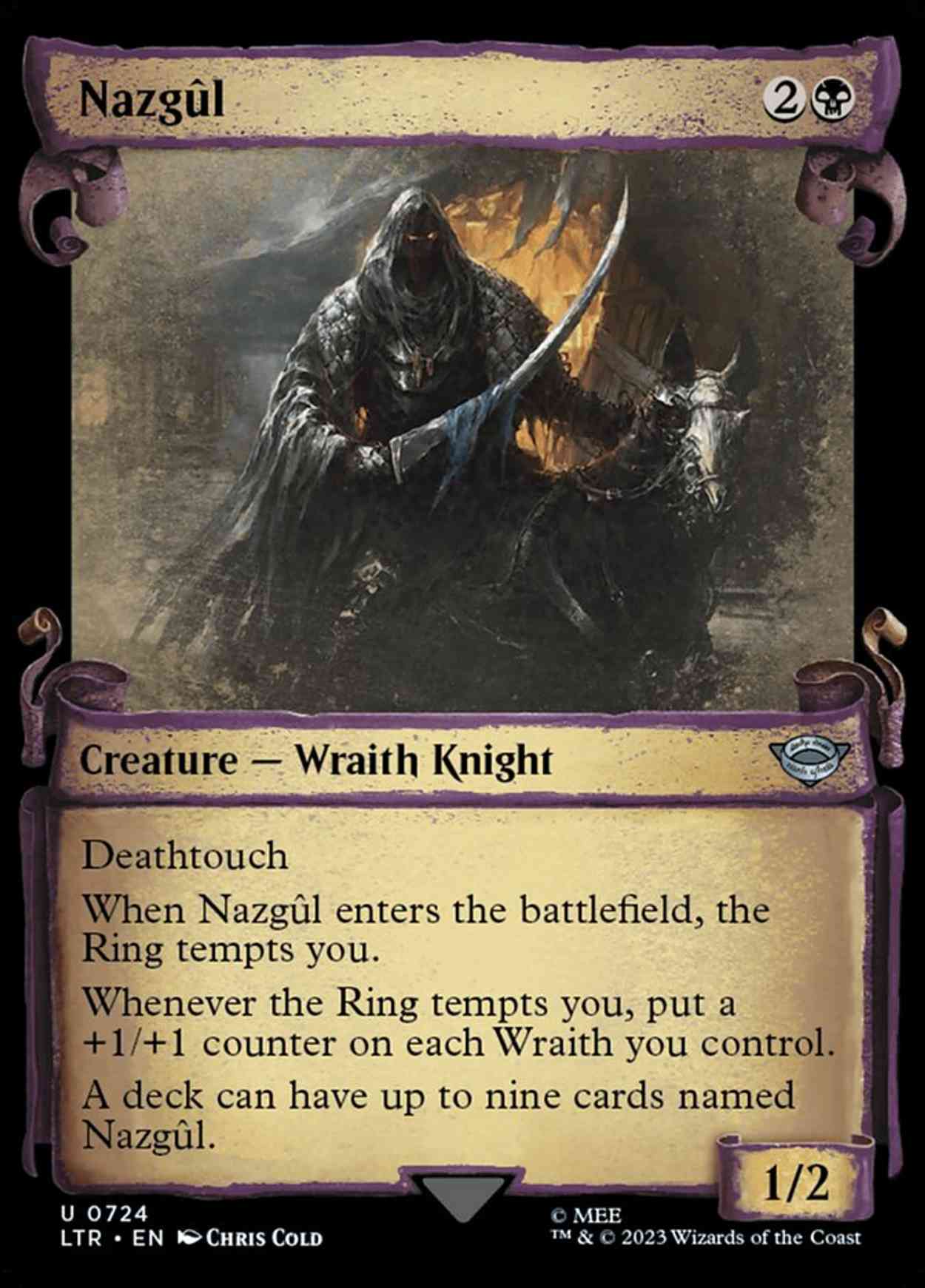 Nazgûl (0724) (Showcase Scrolls) magic card front