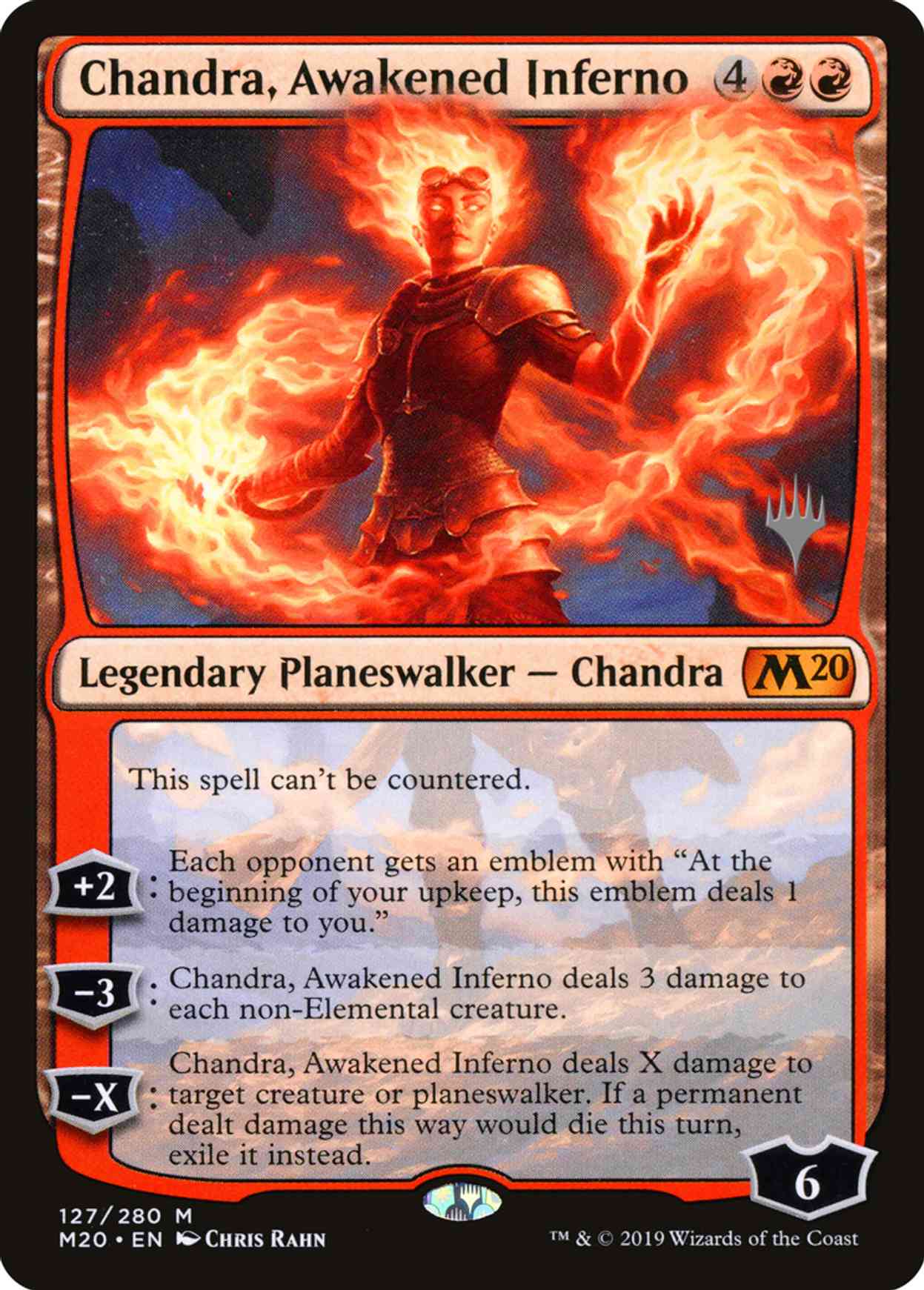 Chandra, Awakened Inferno magic card front