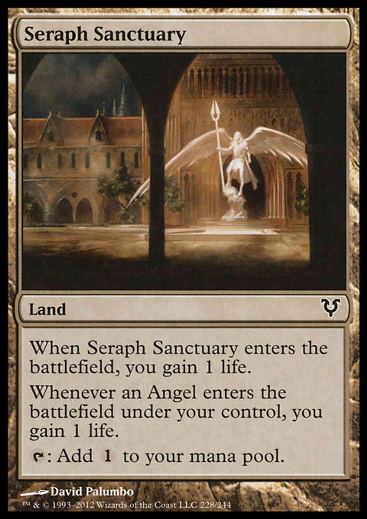 Seraph Sanctuary magic card front