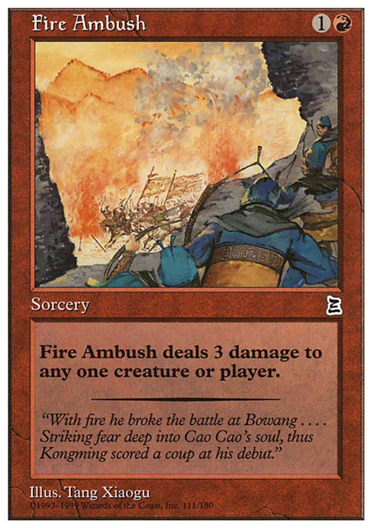 Fire Ambush magic card front