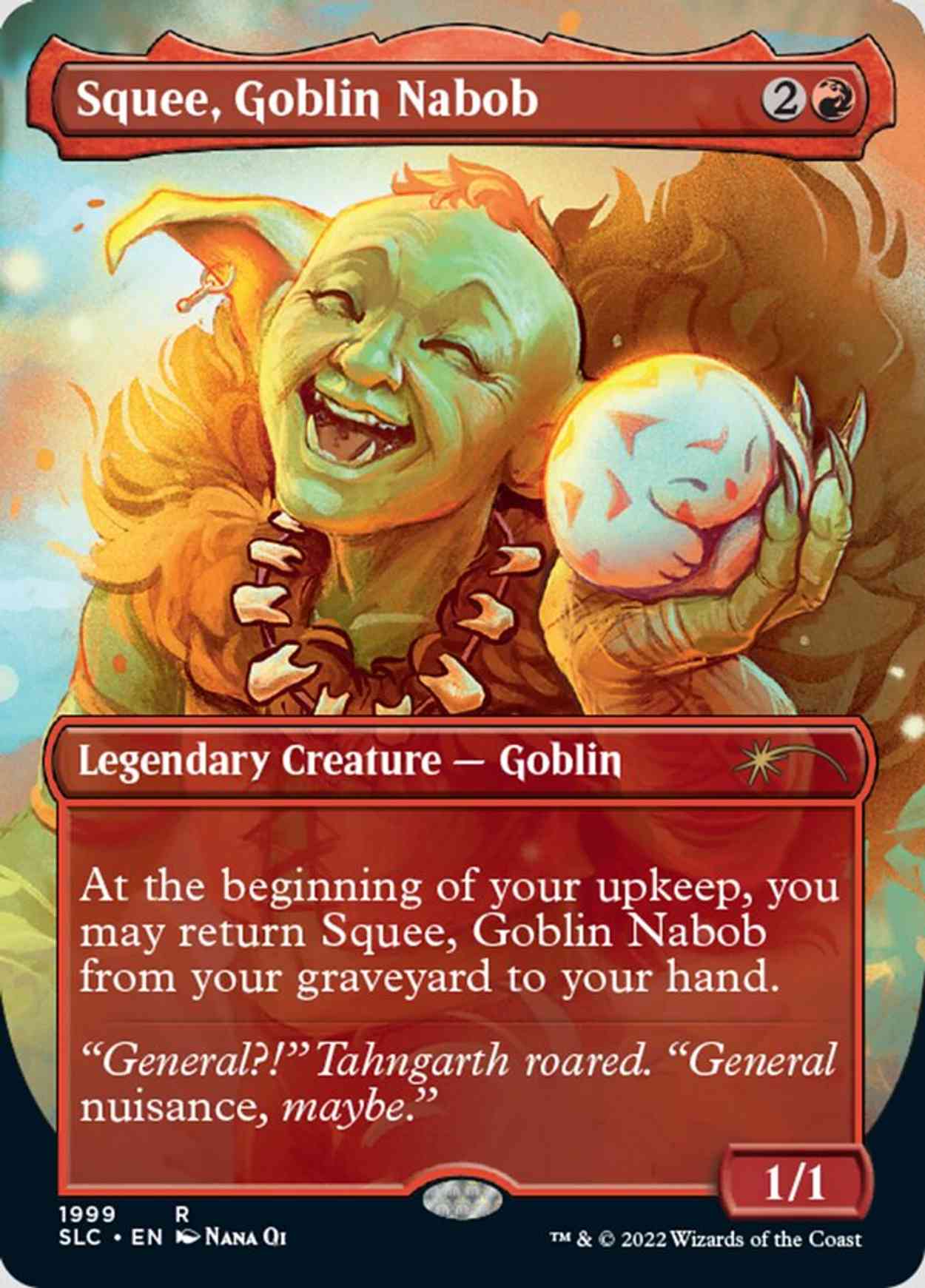 Squee, Goblin Nabob magic card front