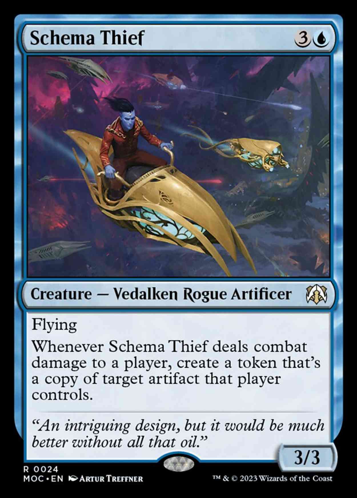 Schema Thief magic card front