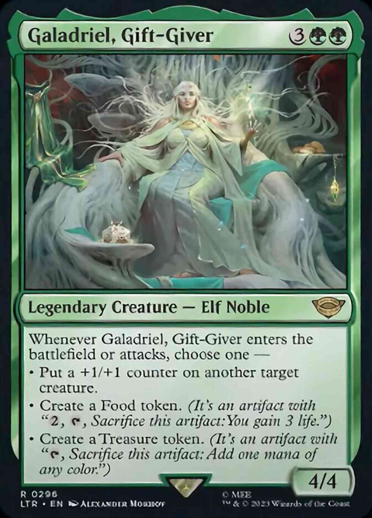 Galadriel, Gift-Giver magic card front