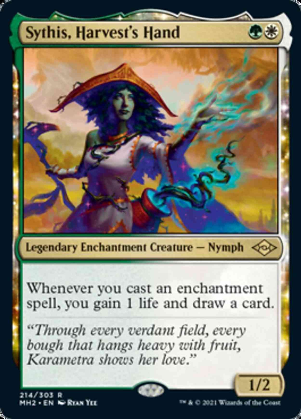 Sythis, Harvest's Hand magic card front