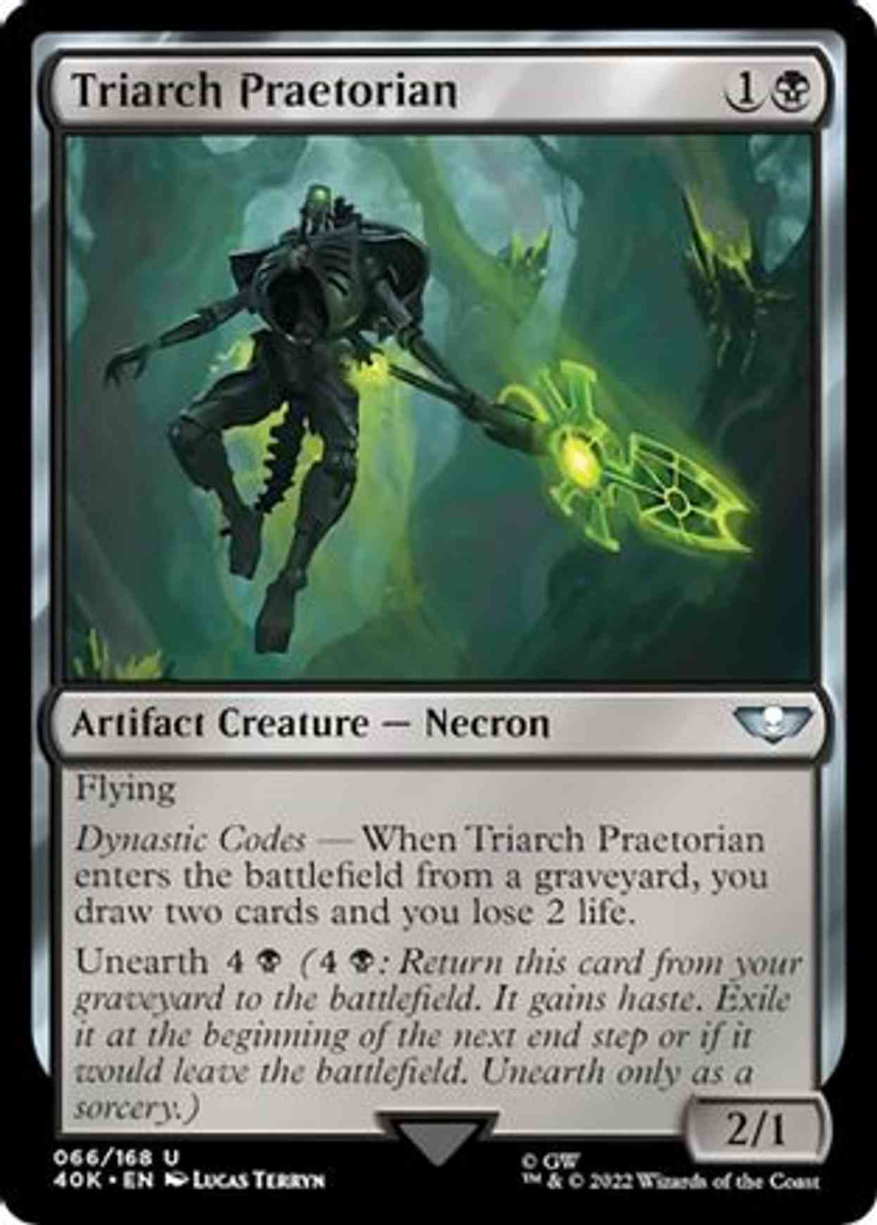 Triarch Praetorian (Surge Foil) magic card front