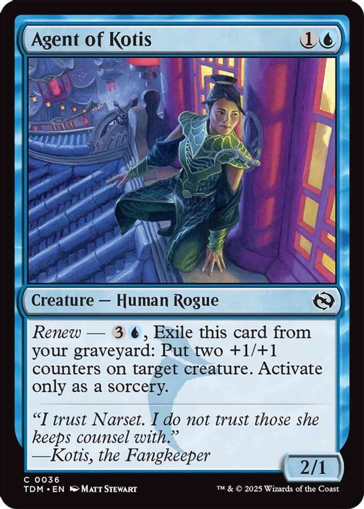Agent of Kotis magic card front