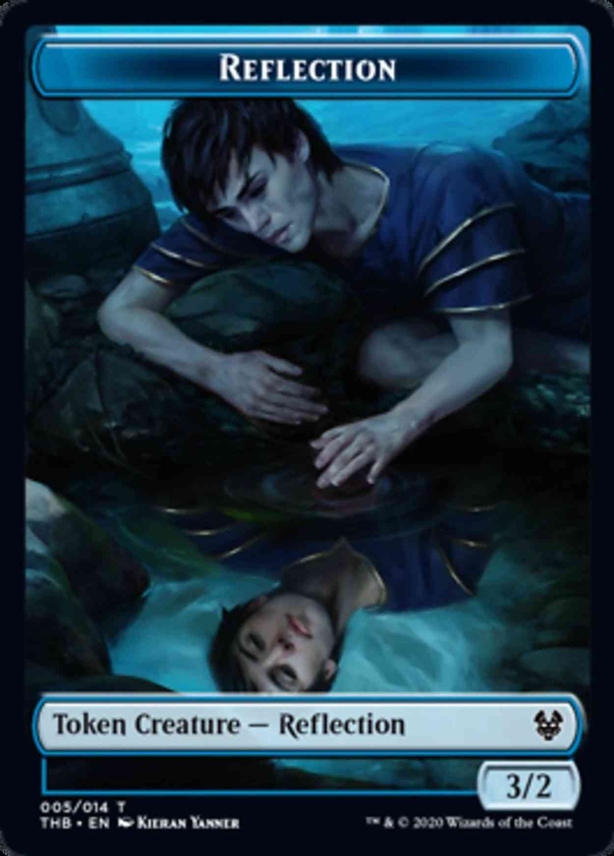 Reflection Token magic card front