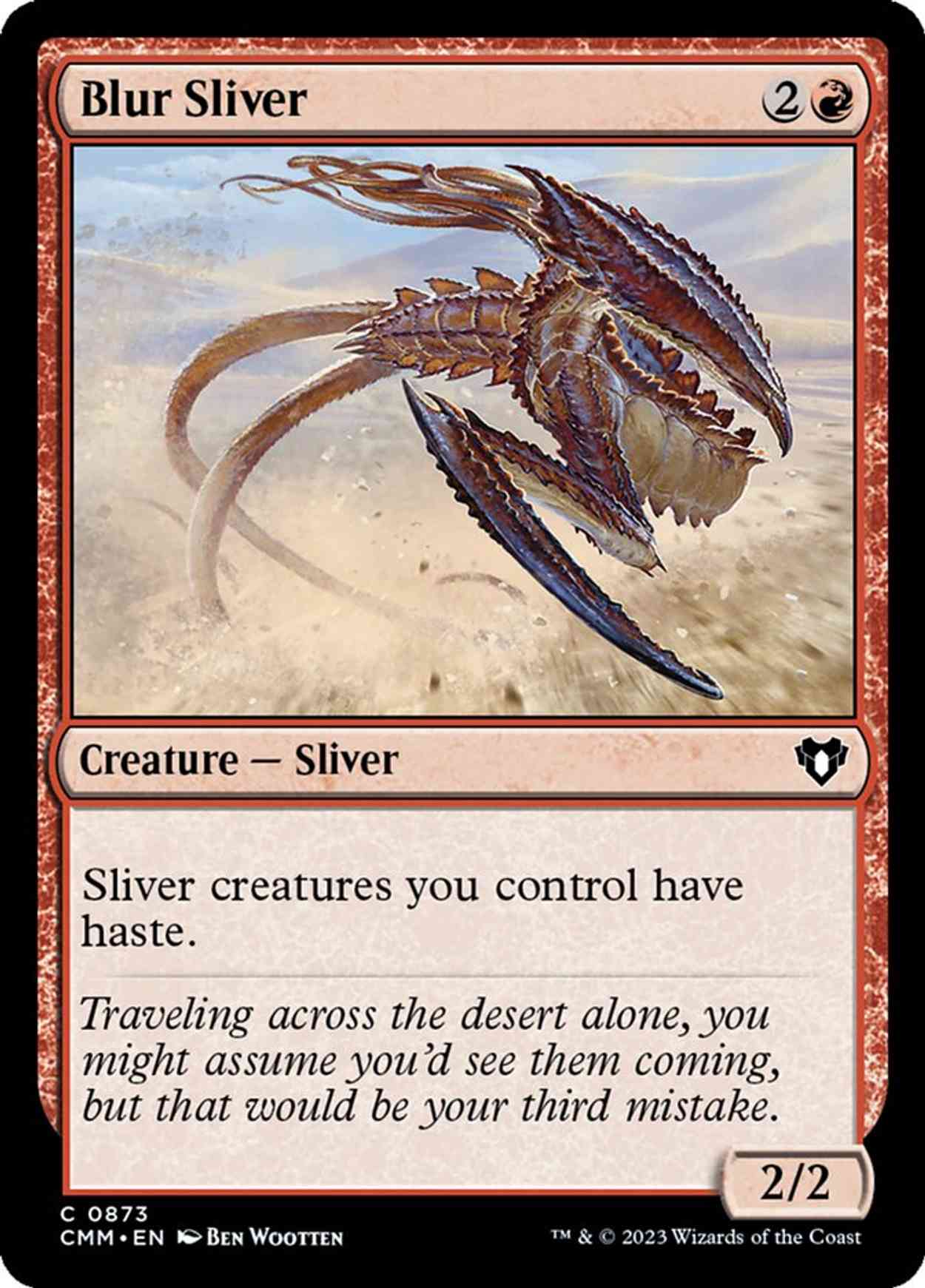 Blur Sliver magic card front