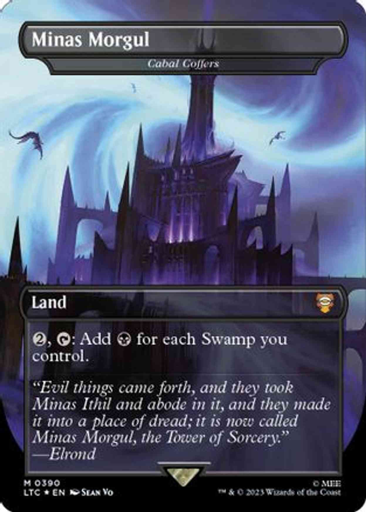 Minas Morgul - Cabal Coffers (Surge Foil) magic card front