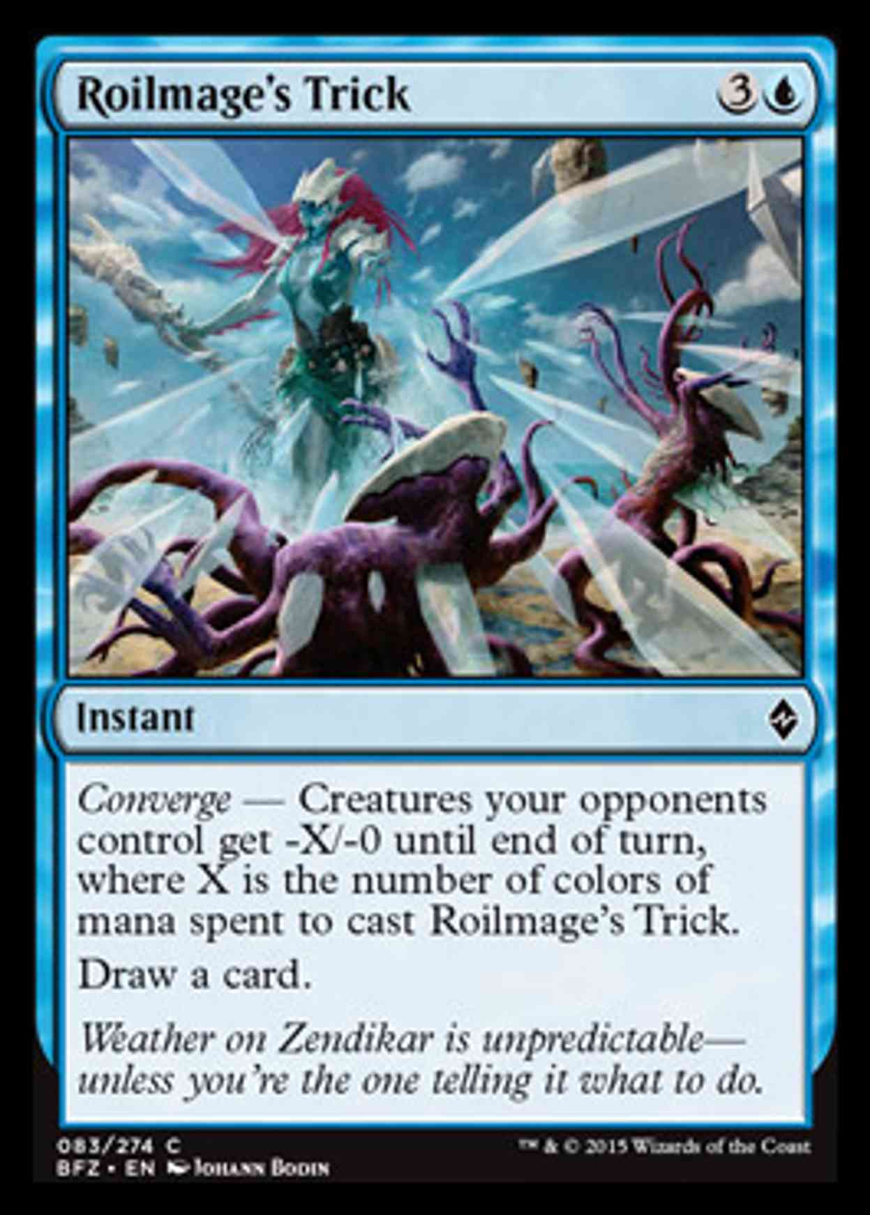 Roilmage's Trick magic card front