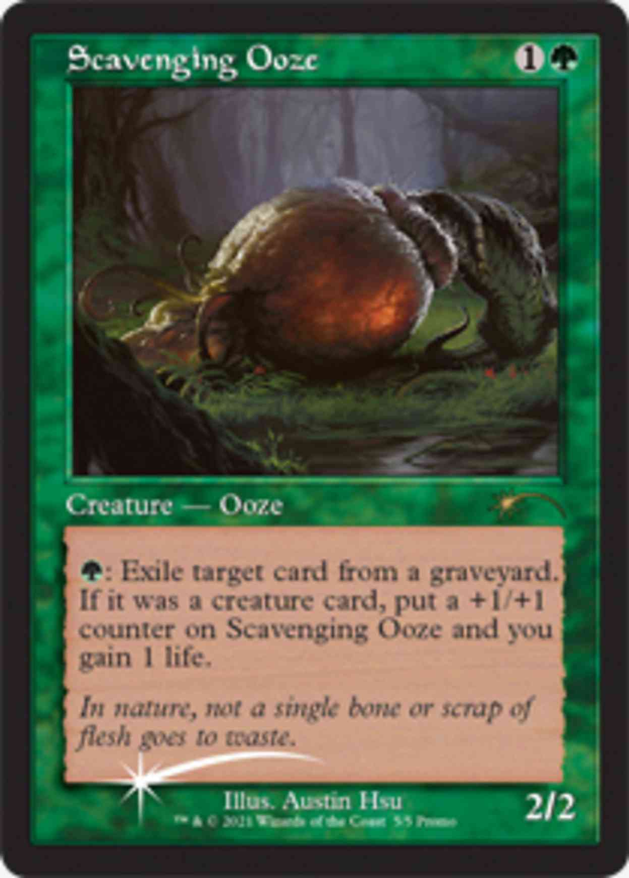 Scavenging Ooze (Retro Frame) magic card front