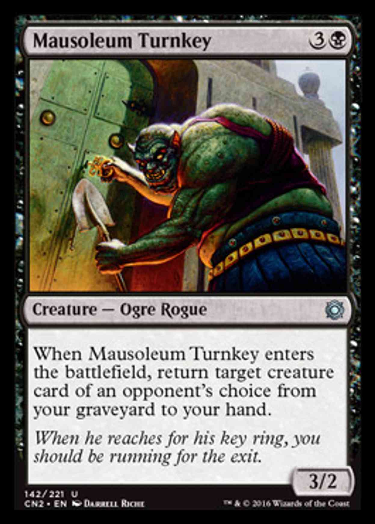 Mausoleum Turnkey magic card front