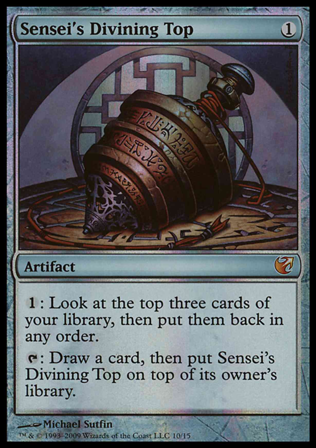 Sensei's Divining Top magic card front