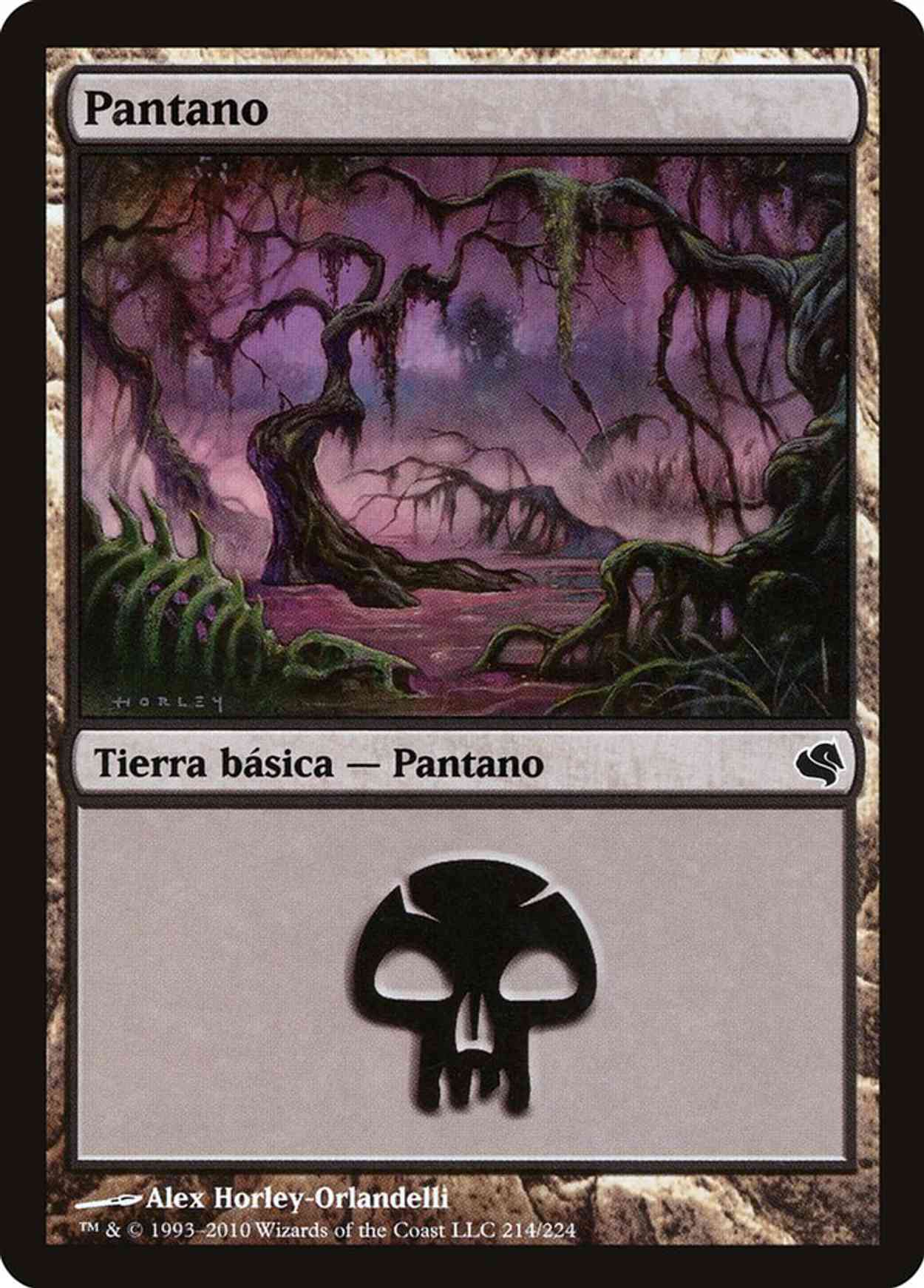 Swamp (Retro Frame) magic card front