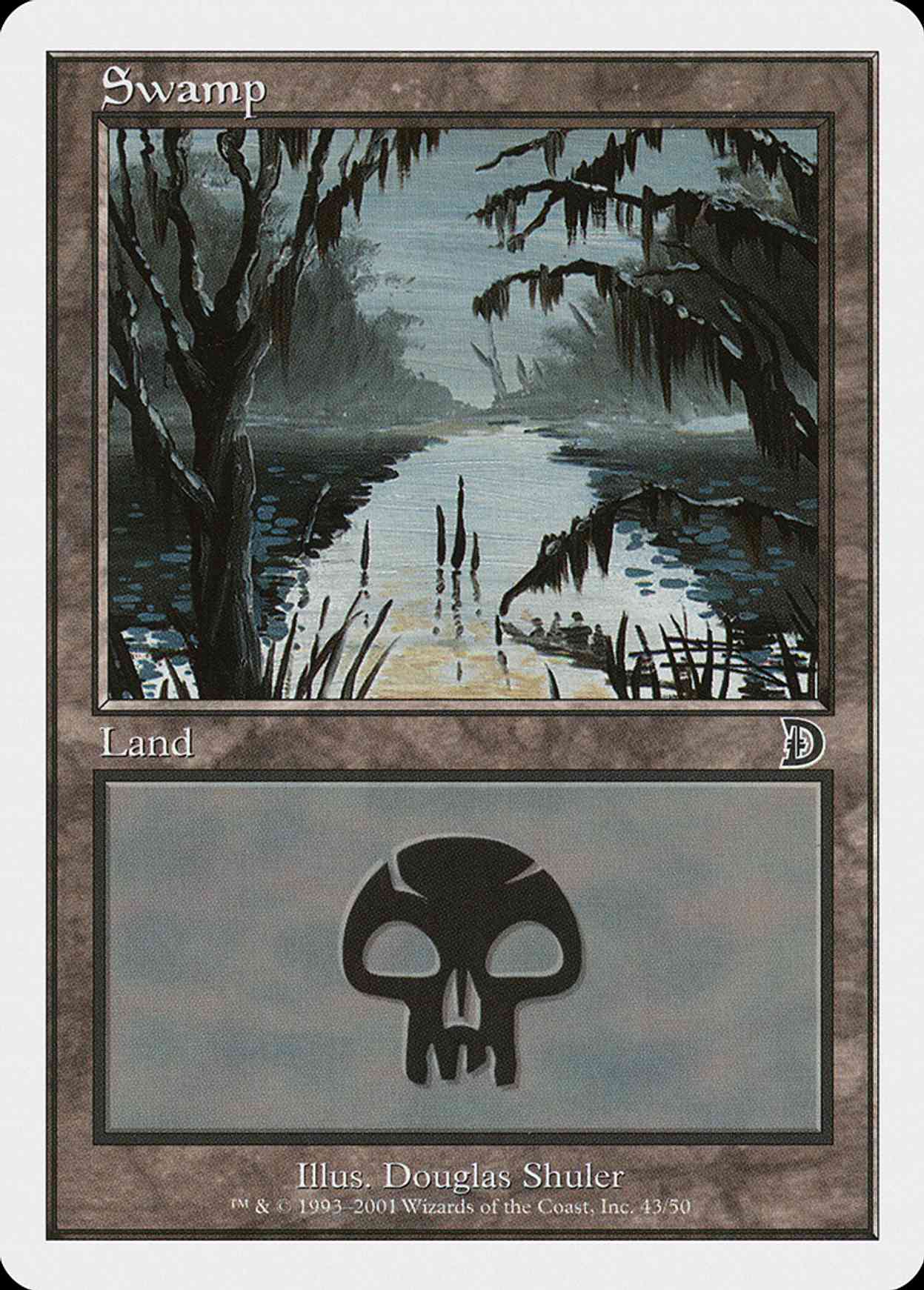 Swamp (43) magic card front