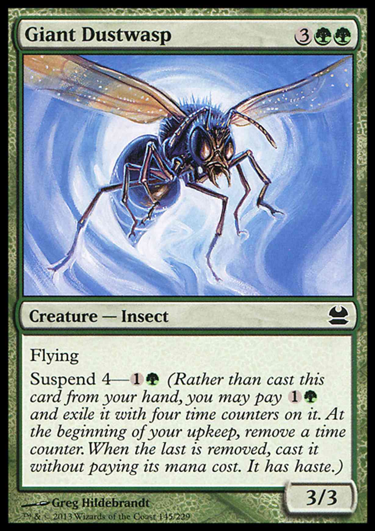 Giant Dustwasp magic card front