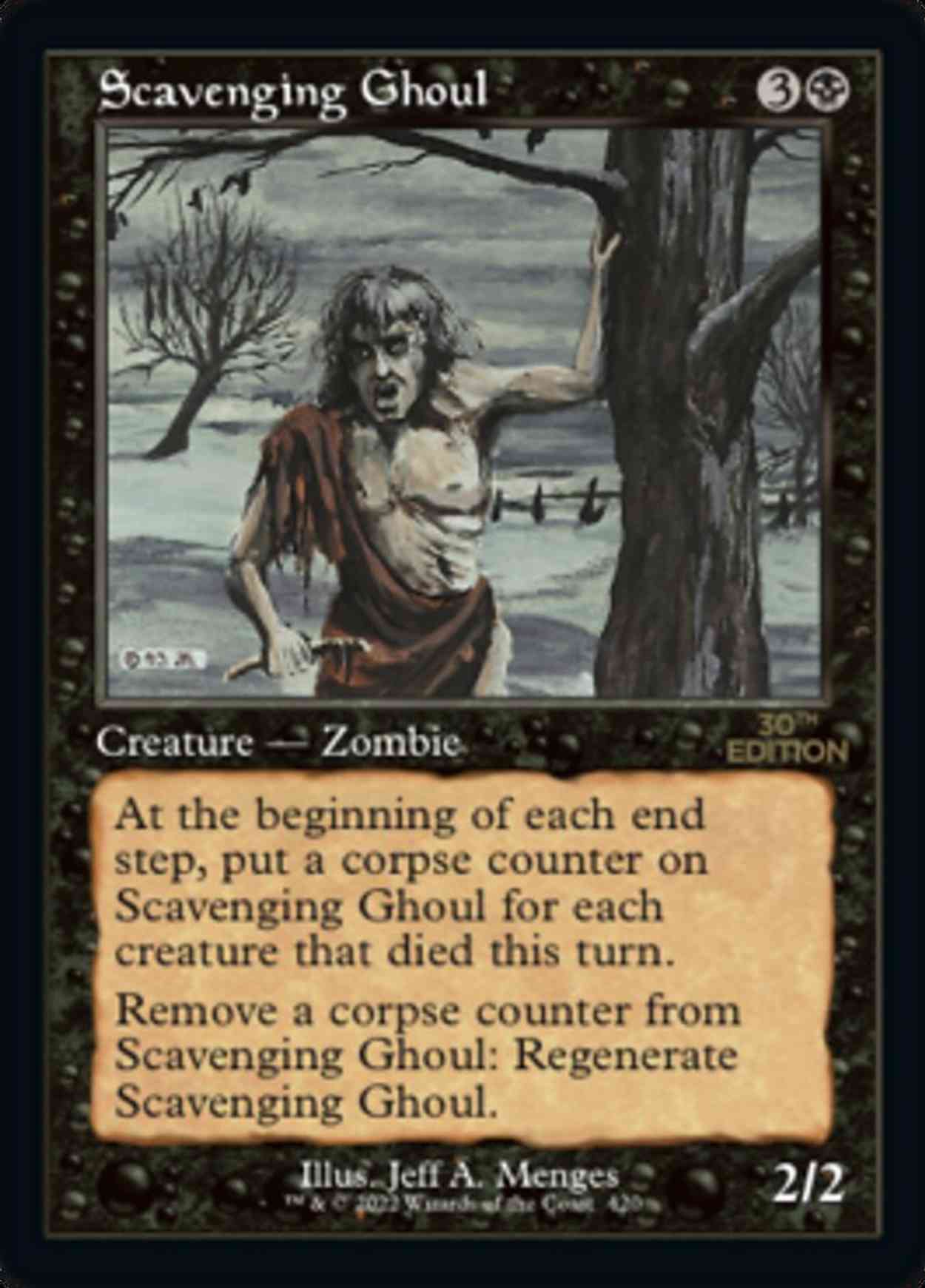 Scavenging Ghoul (Retro Frame) magic card front