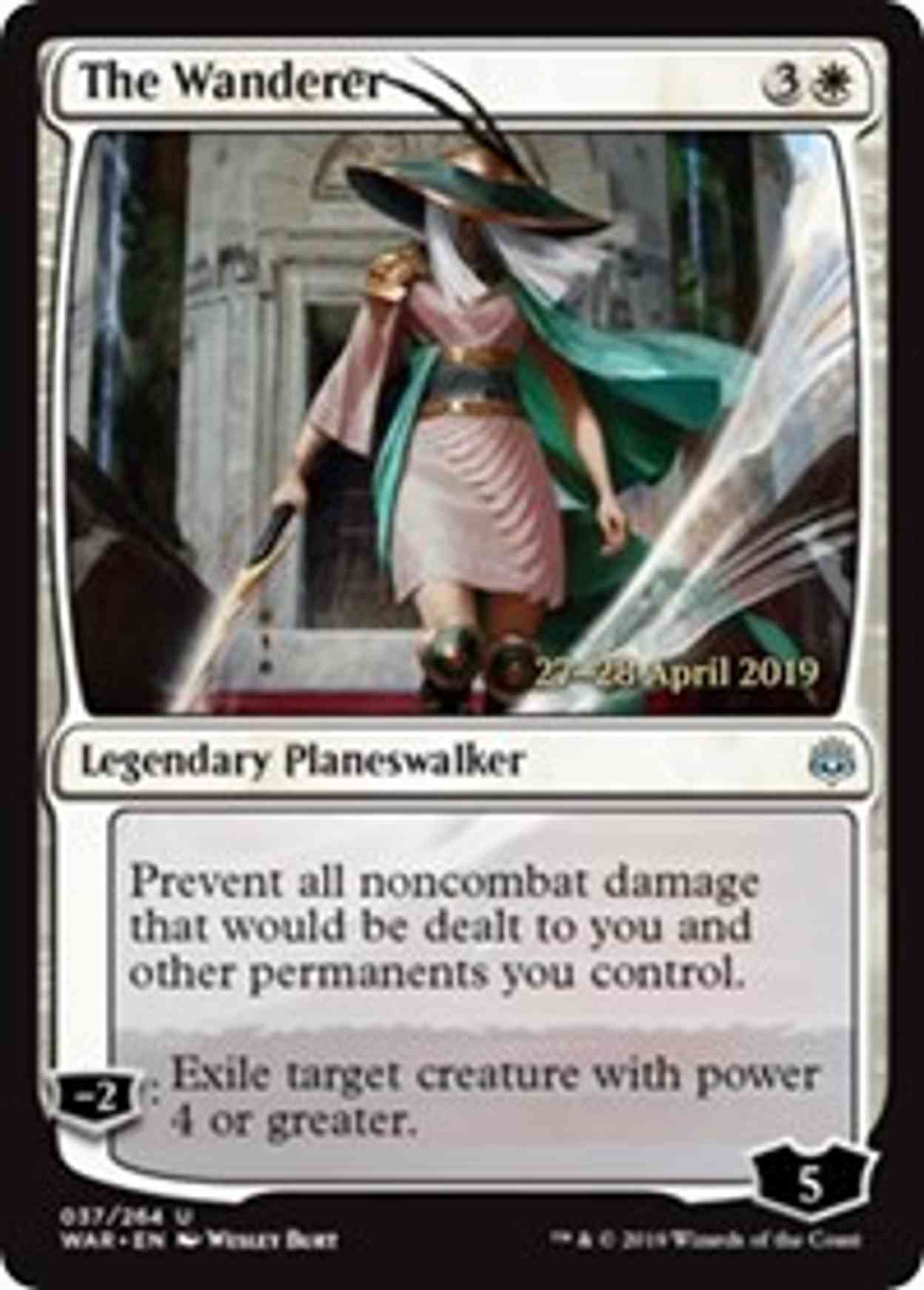 The Wanderer magic card front