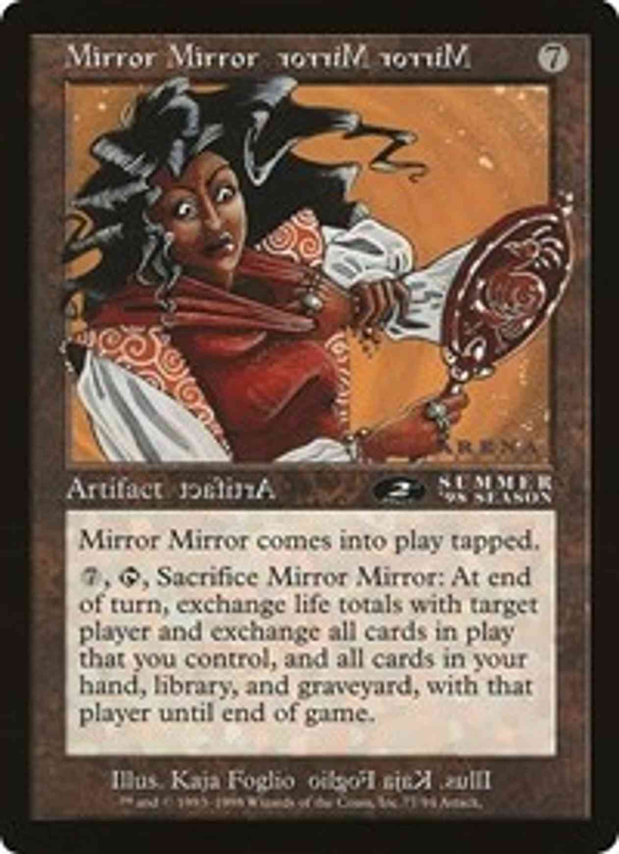 Mirror Mirror (Oversized) magic card front