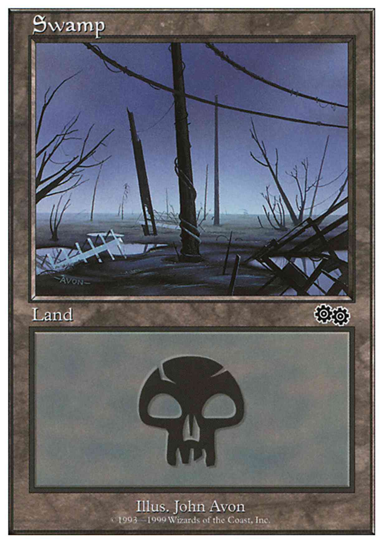 Swamp (133) magic card front