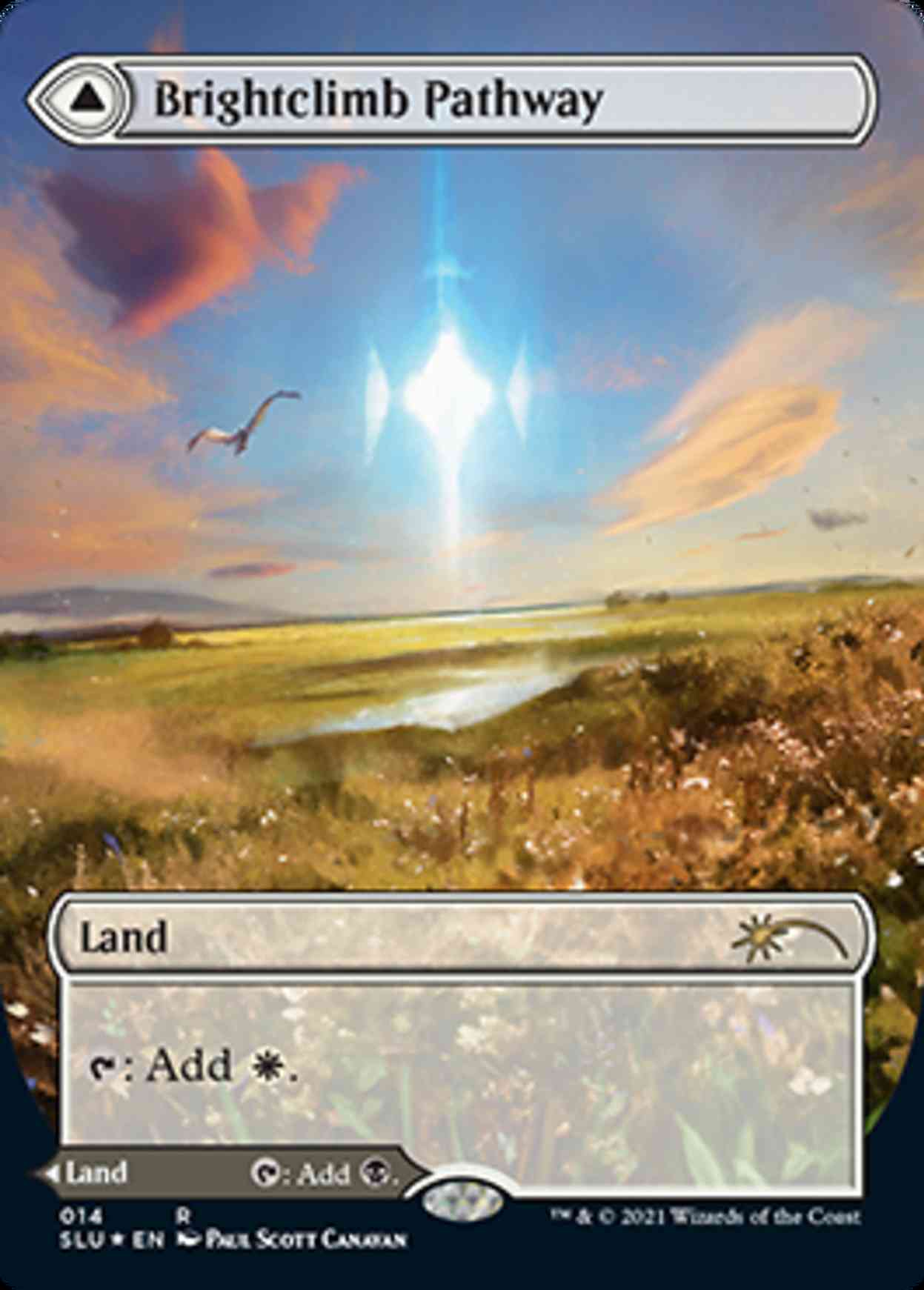 Brightclimb Pathway (Borderless) magic card front