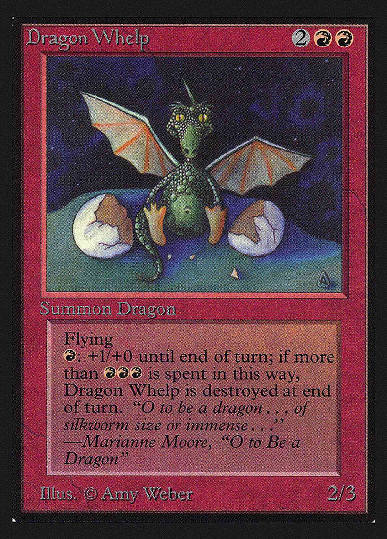 Dragon Whelp (IE) magic card front