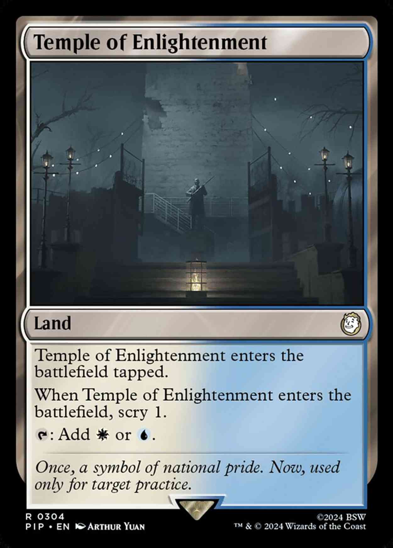 Temple of Enlightenment magic card front