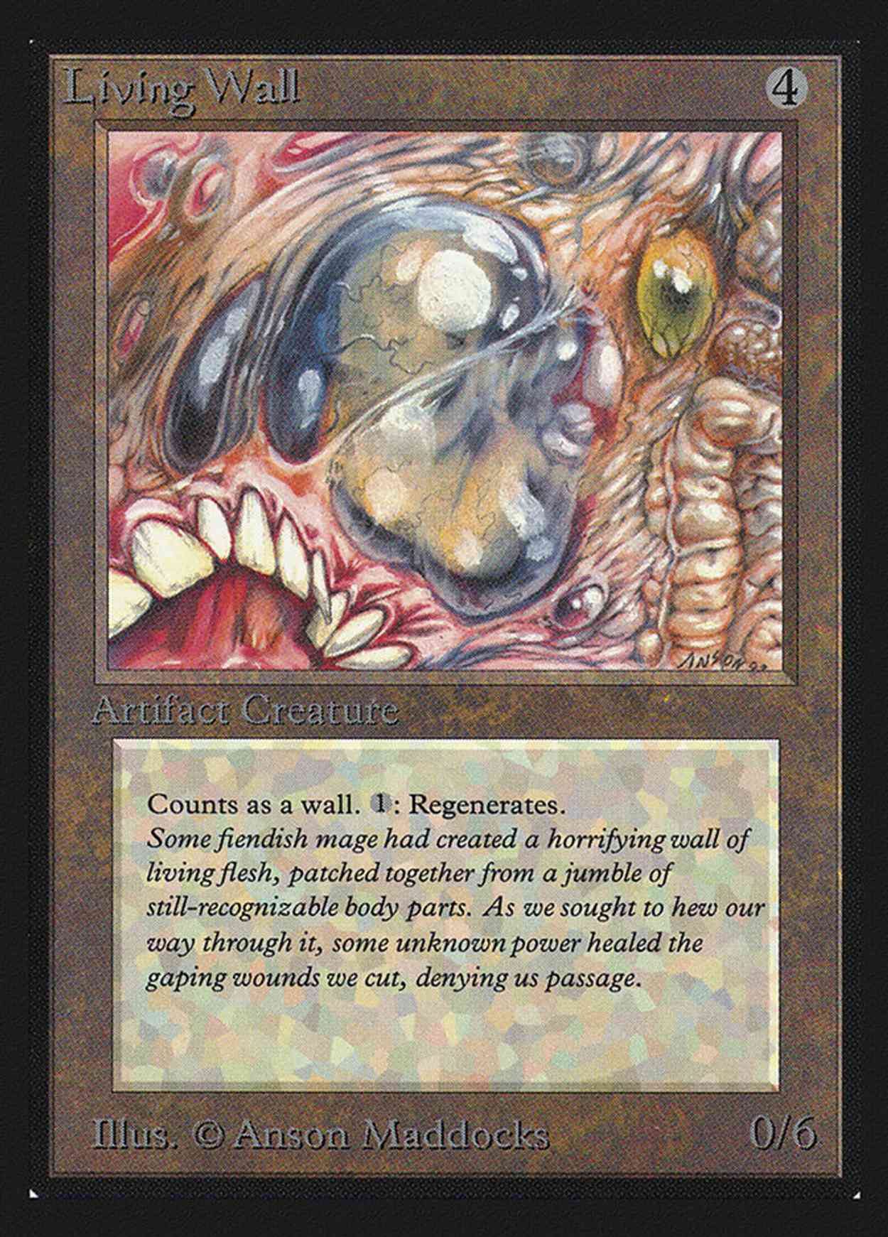 Living Wall (CE) magic card front