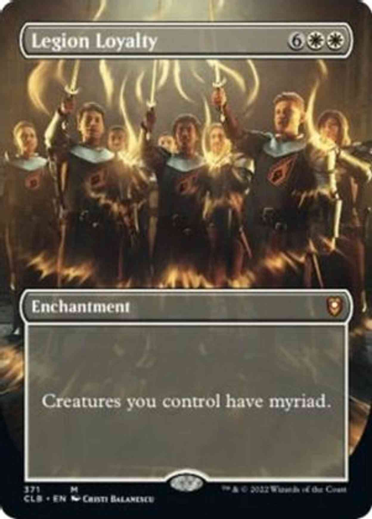 Legion Loyalty (Borderless) magic card front