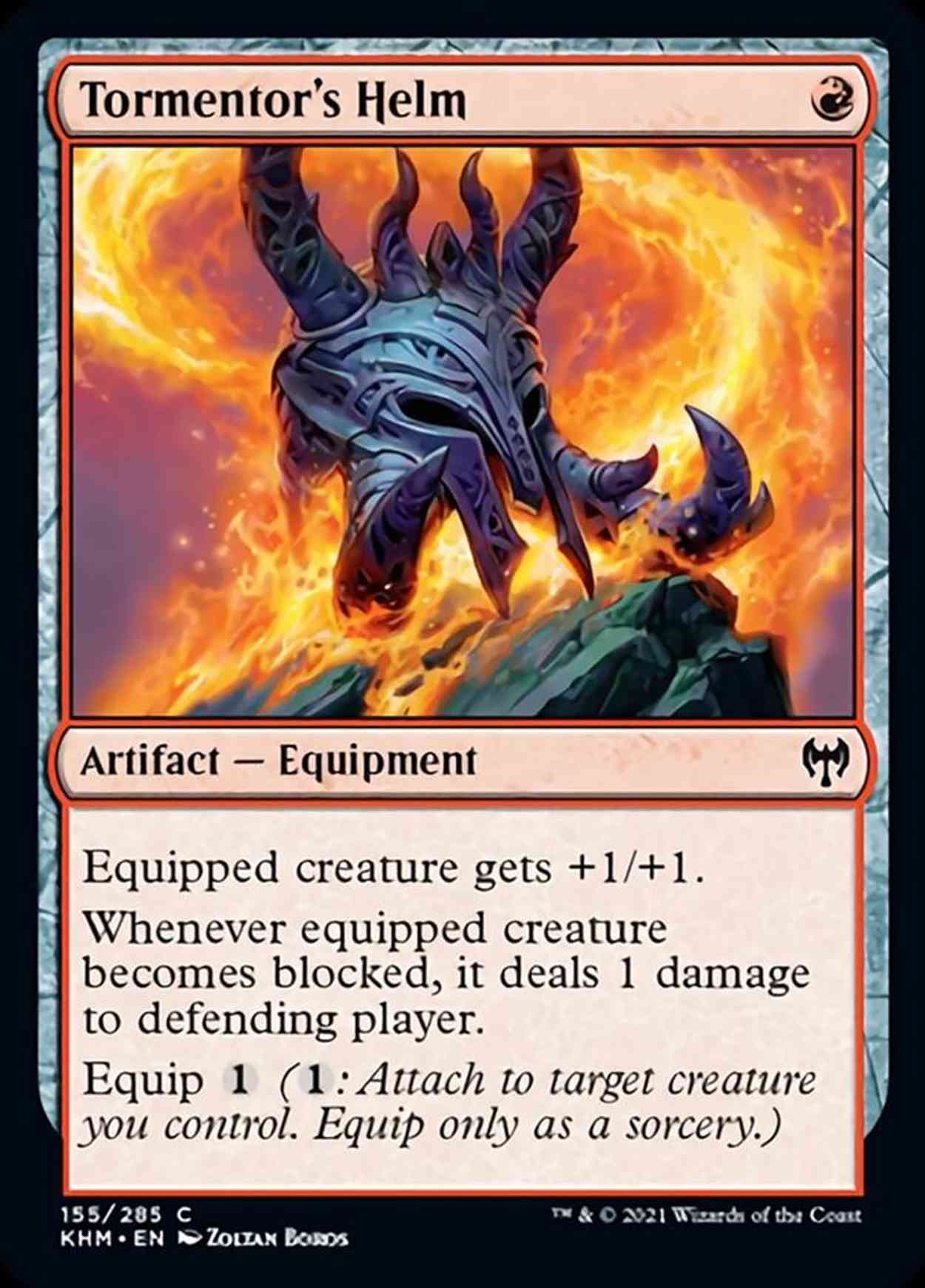 Tormentor's Helm magic card front