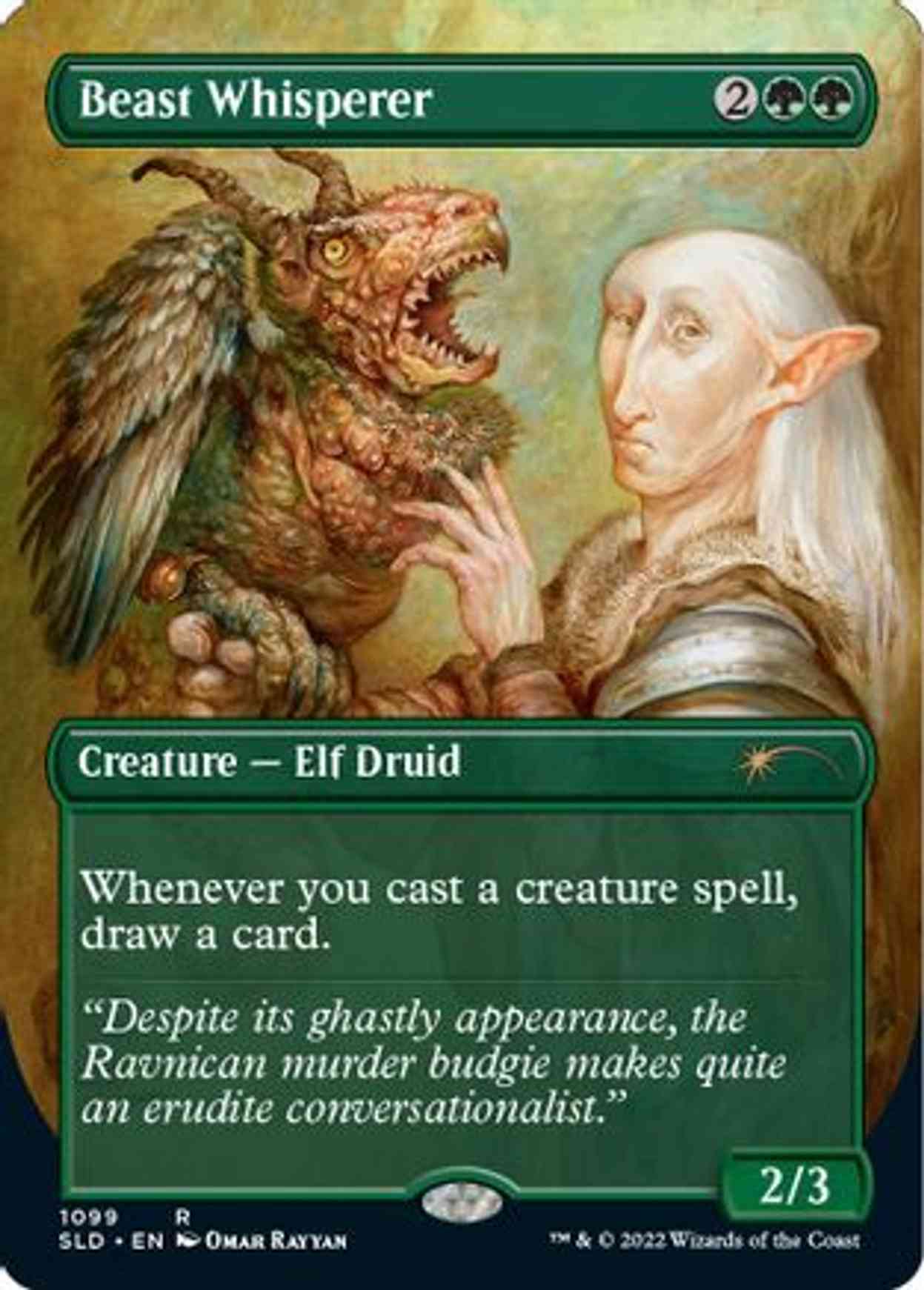Beast Whisperer magic card front