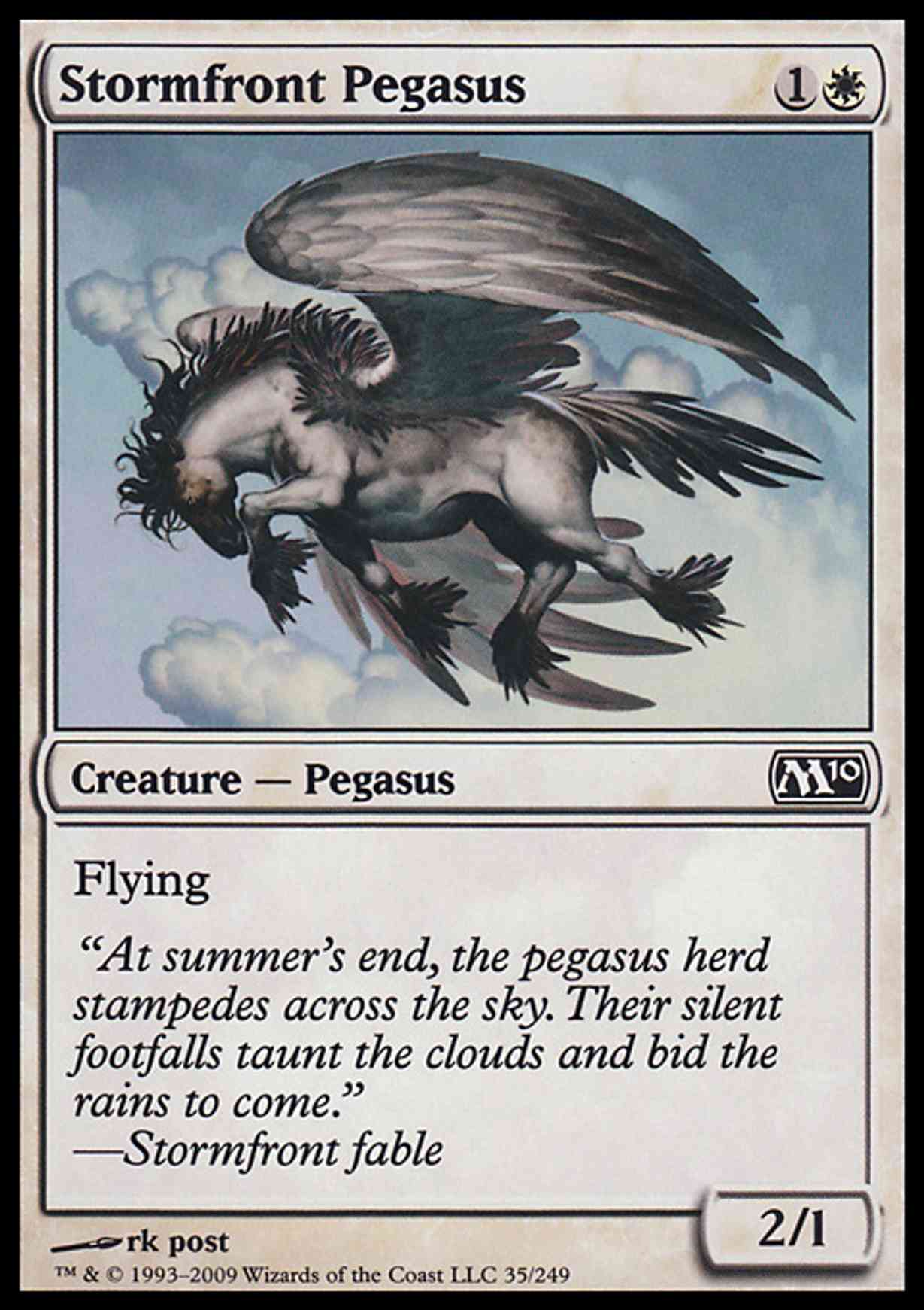 Stormfront Pegasus magic card front