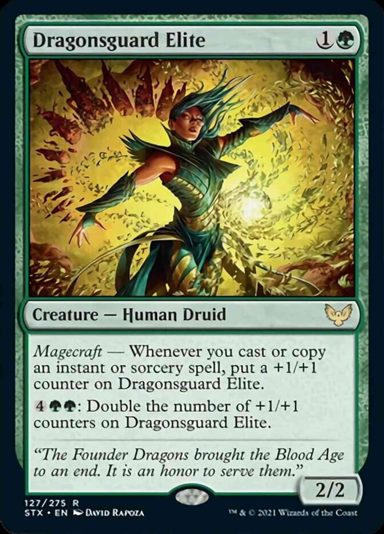 Dragonsguard Elite magic card front