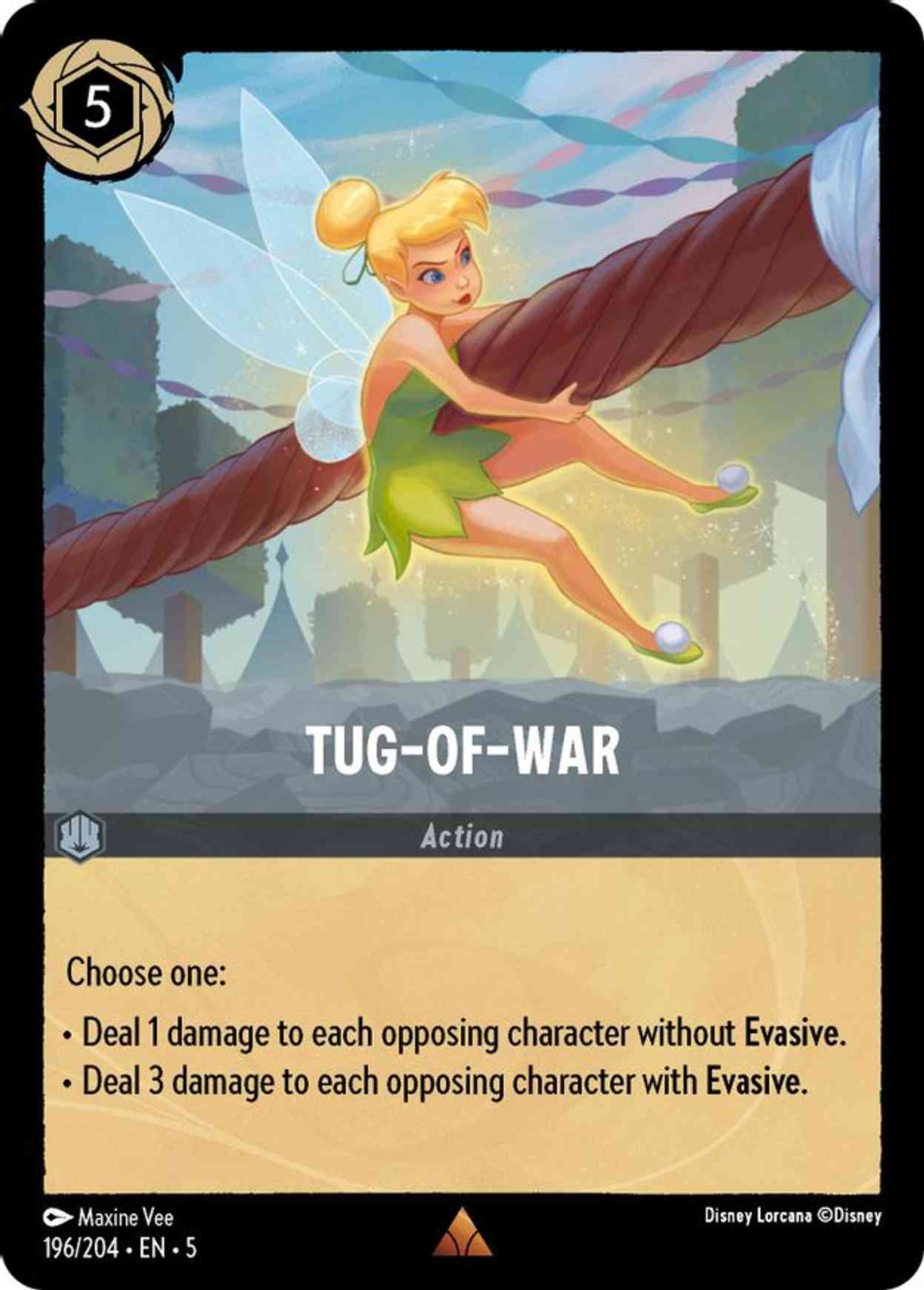 Tug-of-War magic card front