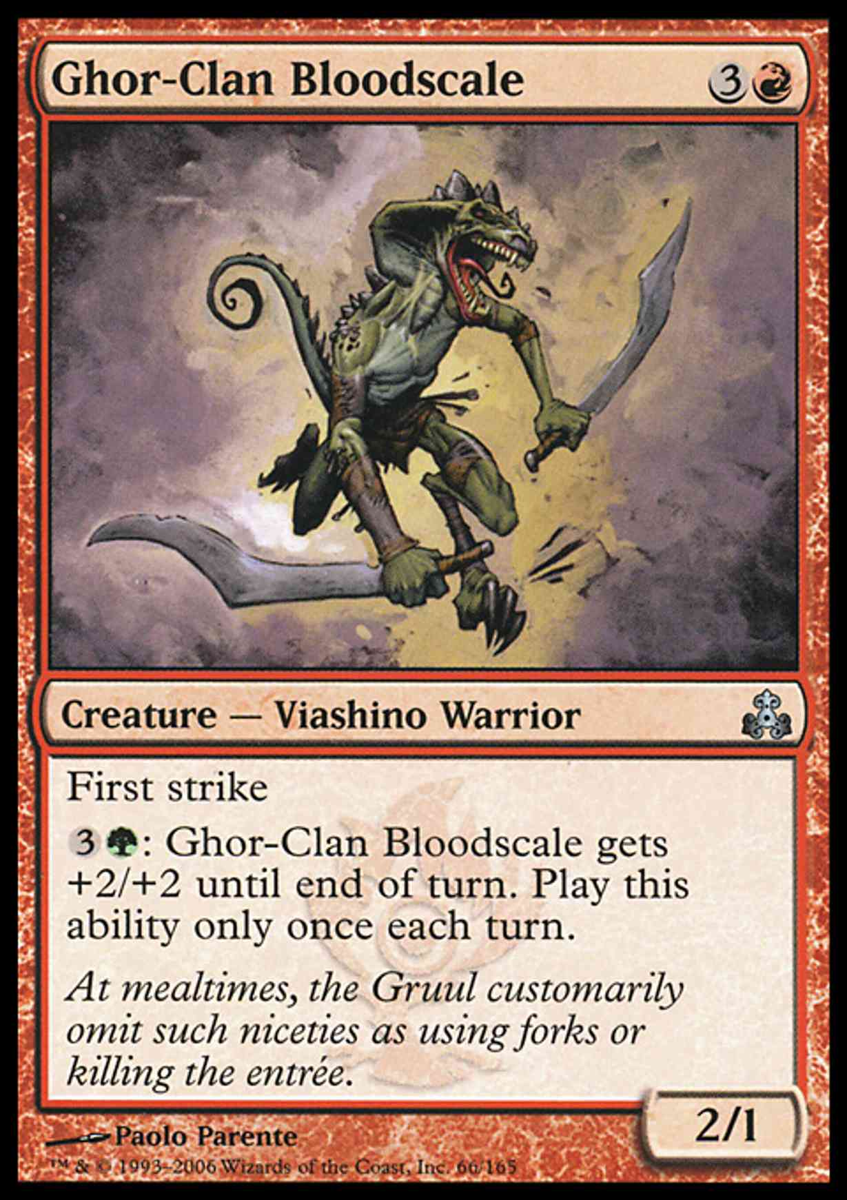Ghor-Clan Bloodscale magic card front