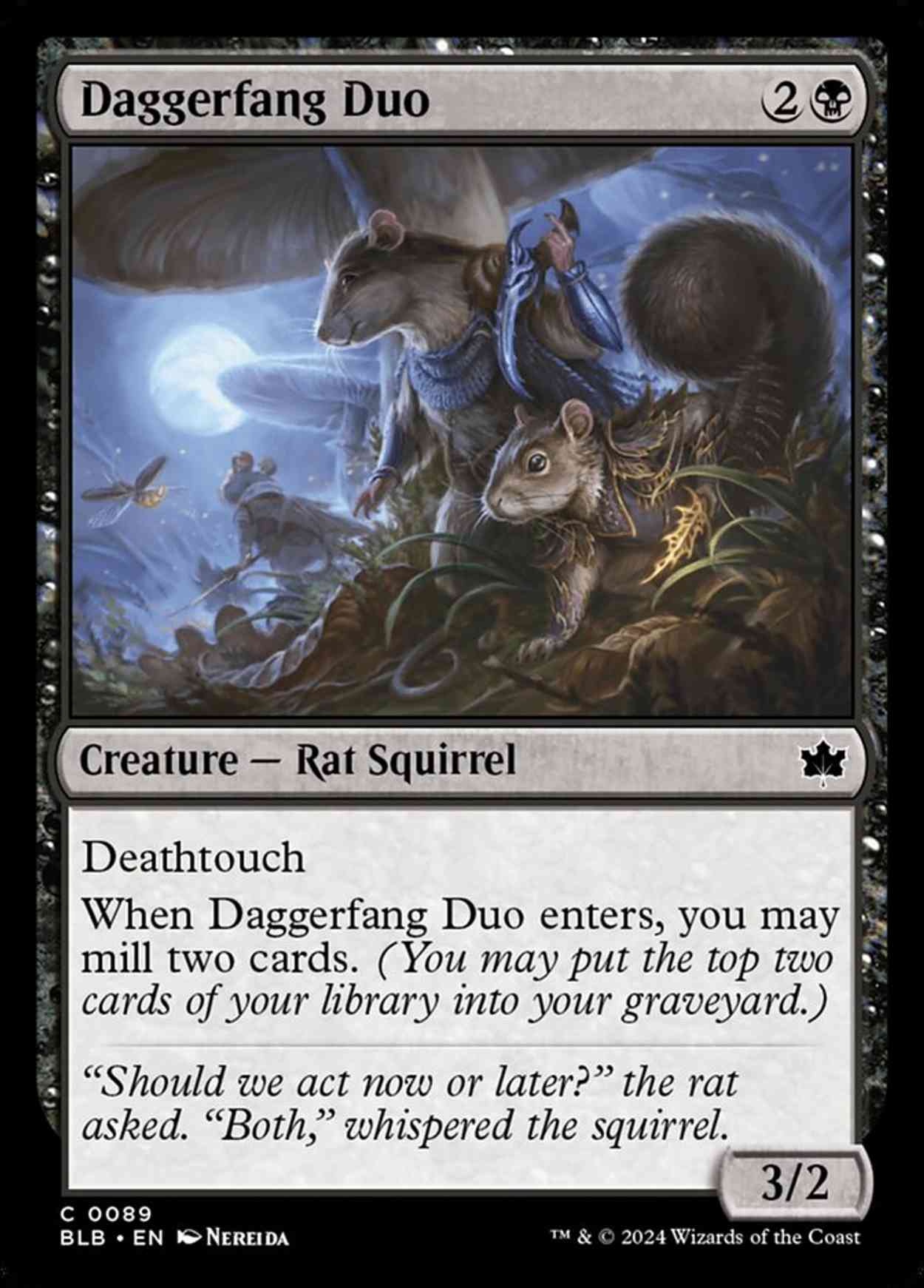 Daggerfang Duo magic card front