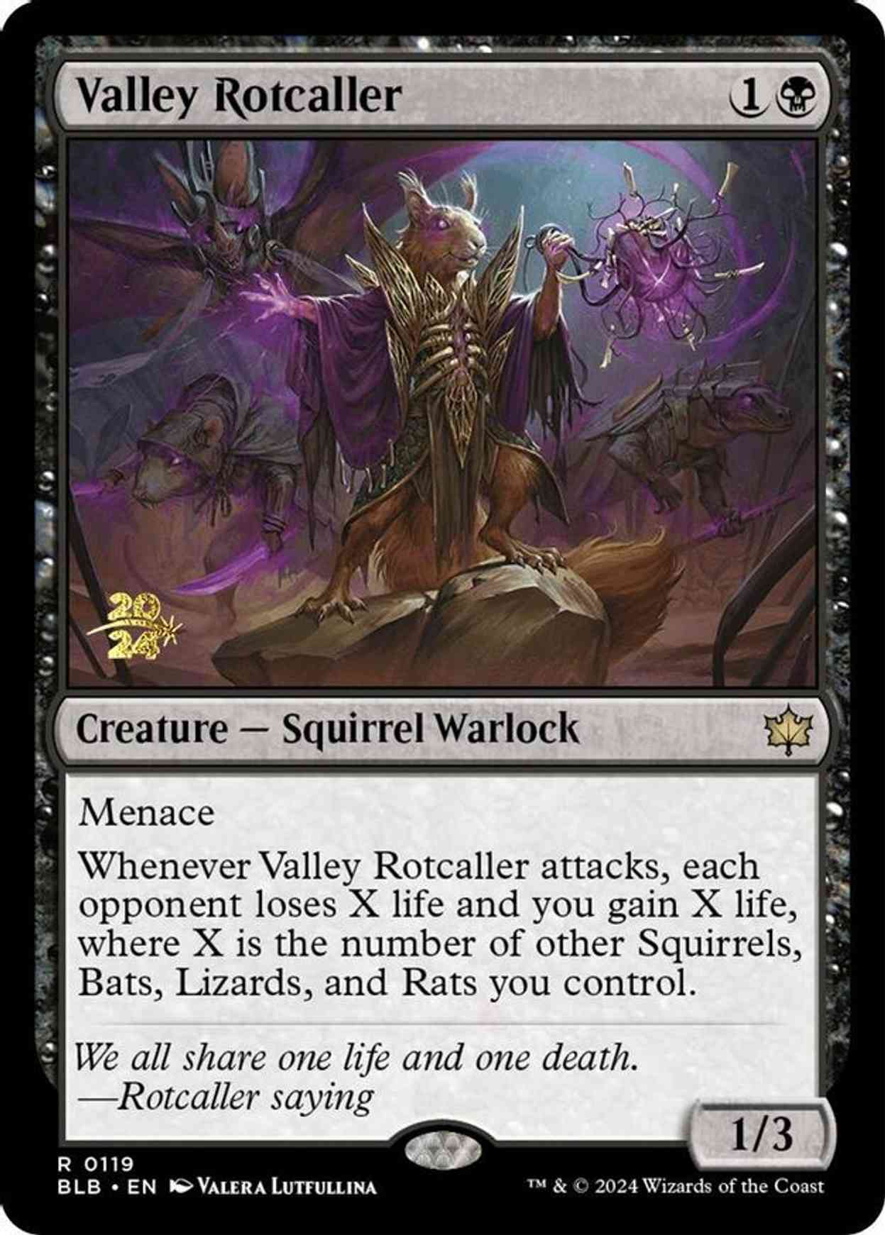 Valley Rotcaller magic card front