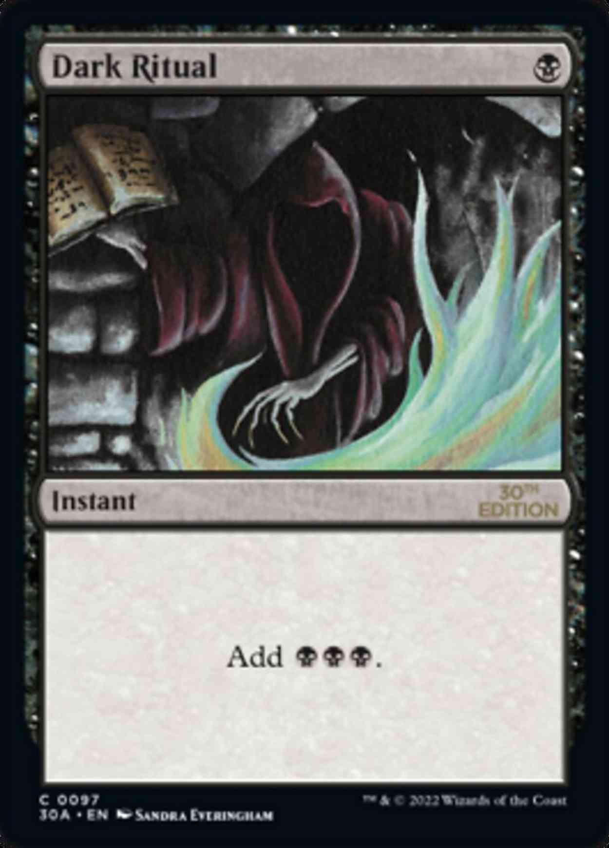 Dark Ritual magic card front