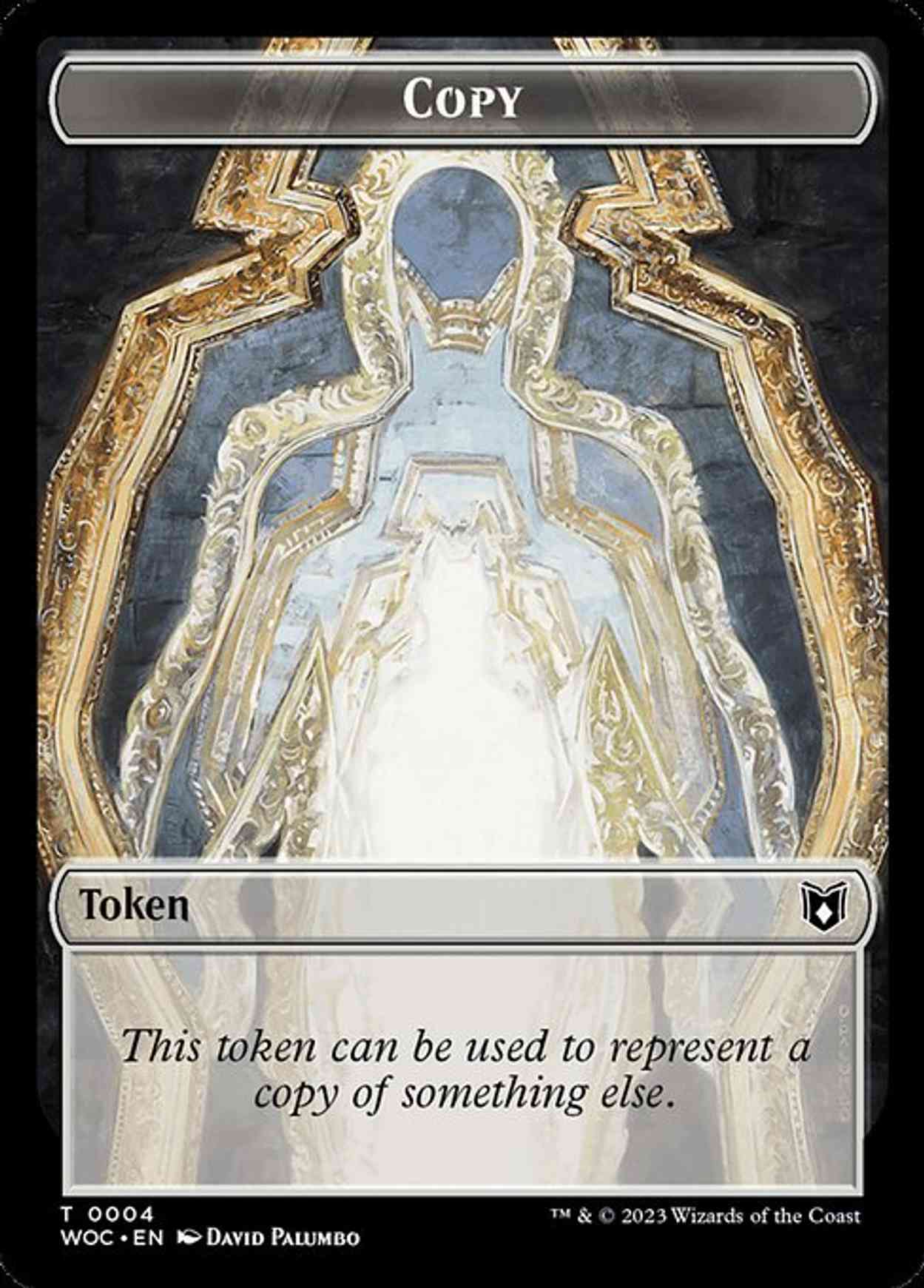 Copy // Royal Role / Virtuous Role Double-Sided Token magic card front