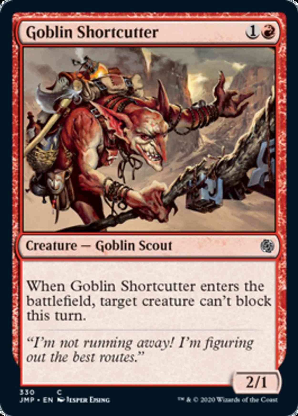 Goblin Shortcutter magic card front