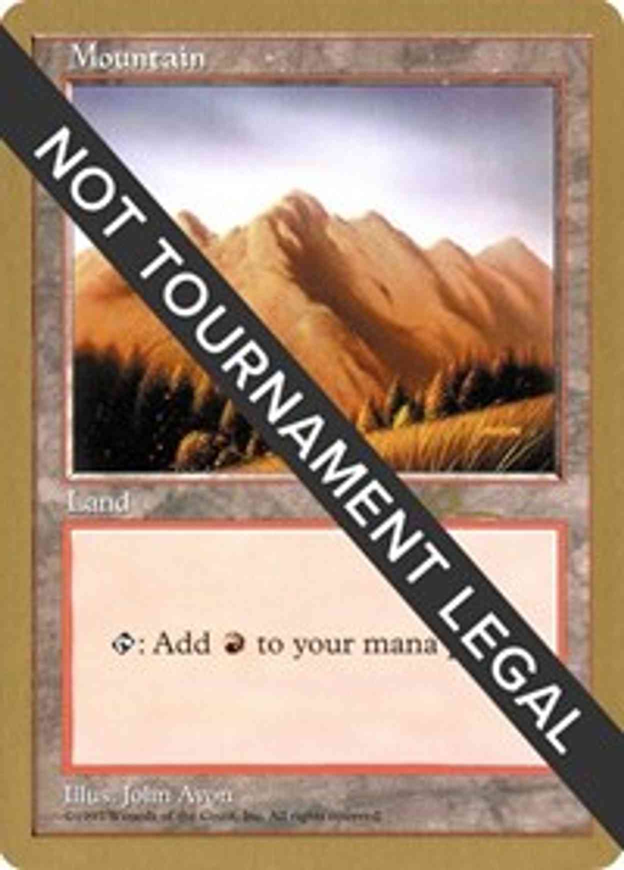 Mountain (432) - 1997 Paul McCabe (5ED) magic card front