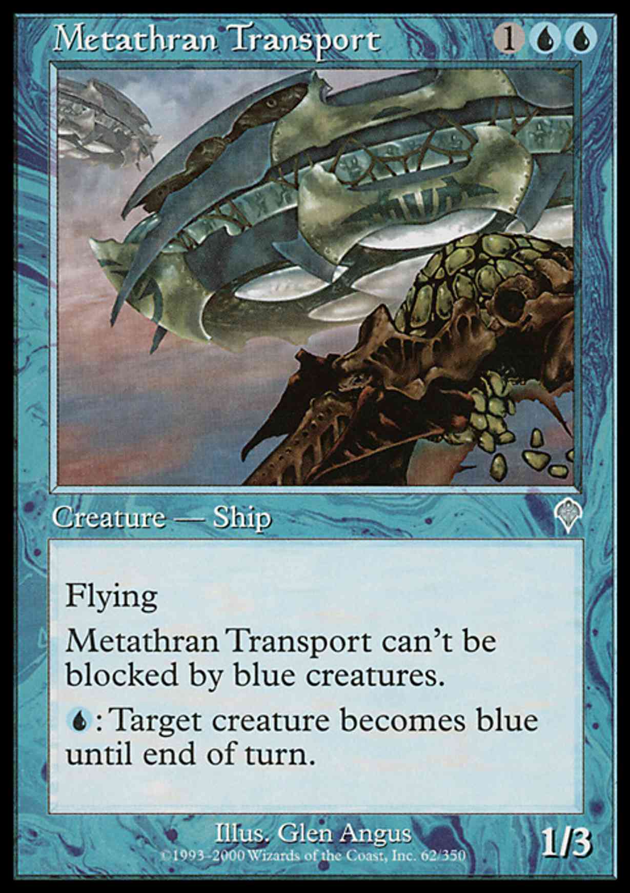 Metathran Transport magic card front