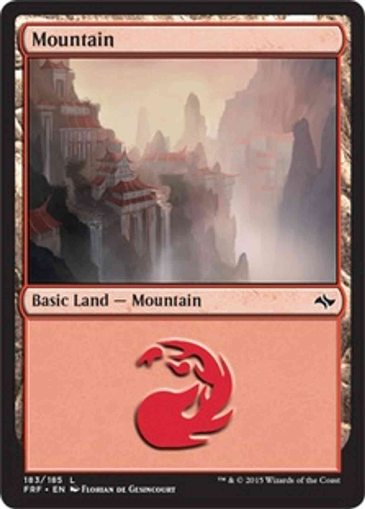 Mountain (183) magic card front