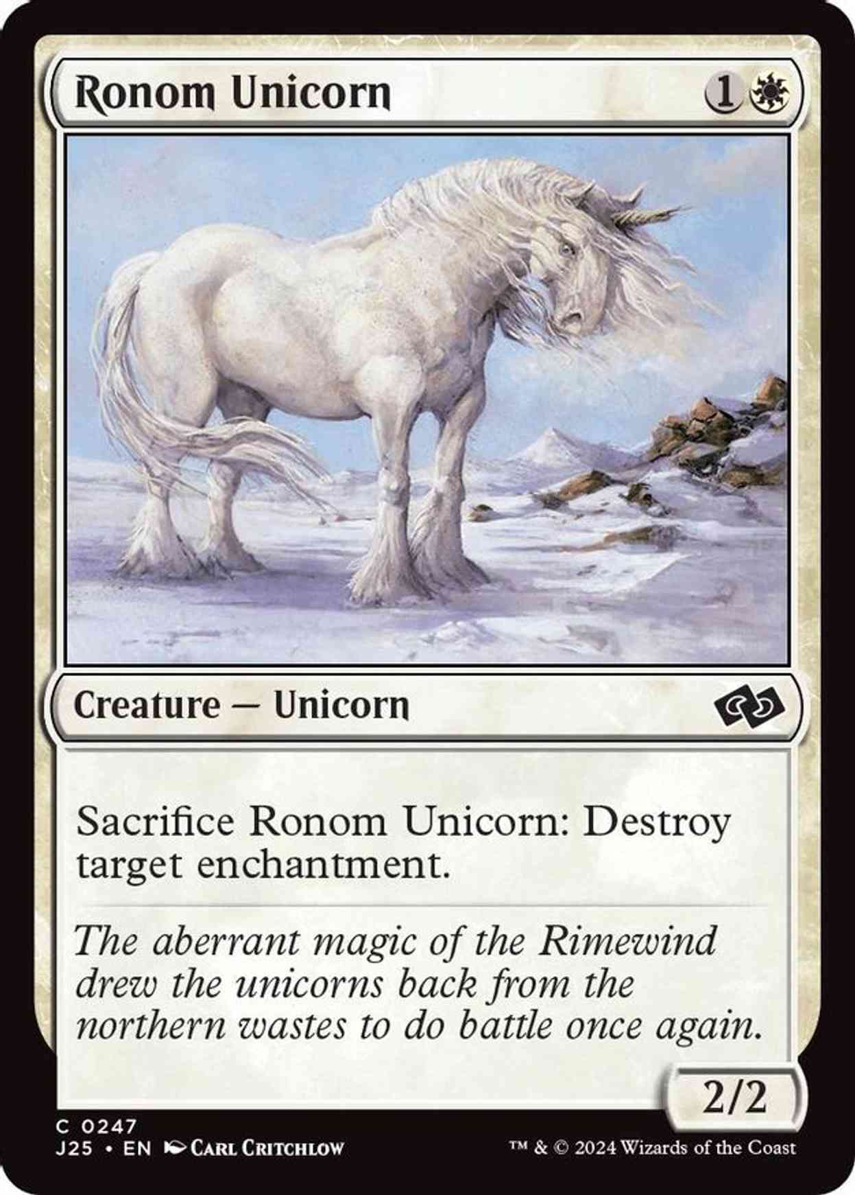 Ronom Unicorn magic card front