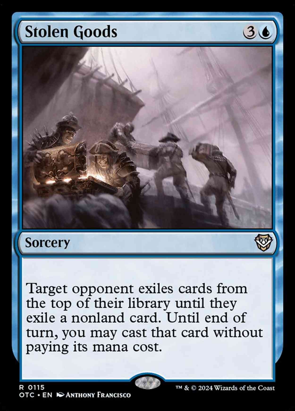 Stolen Goods magic card front