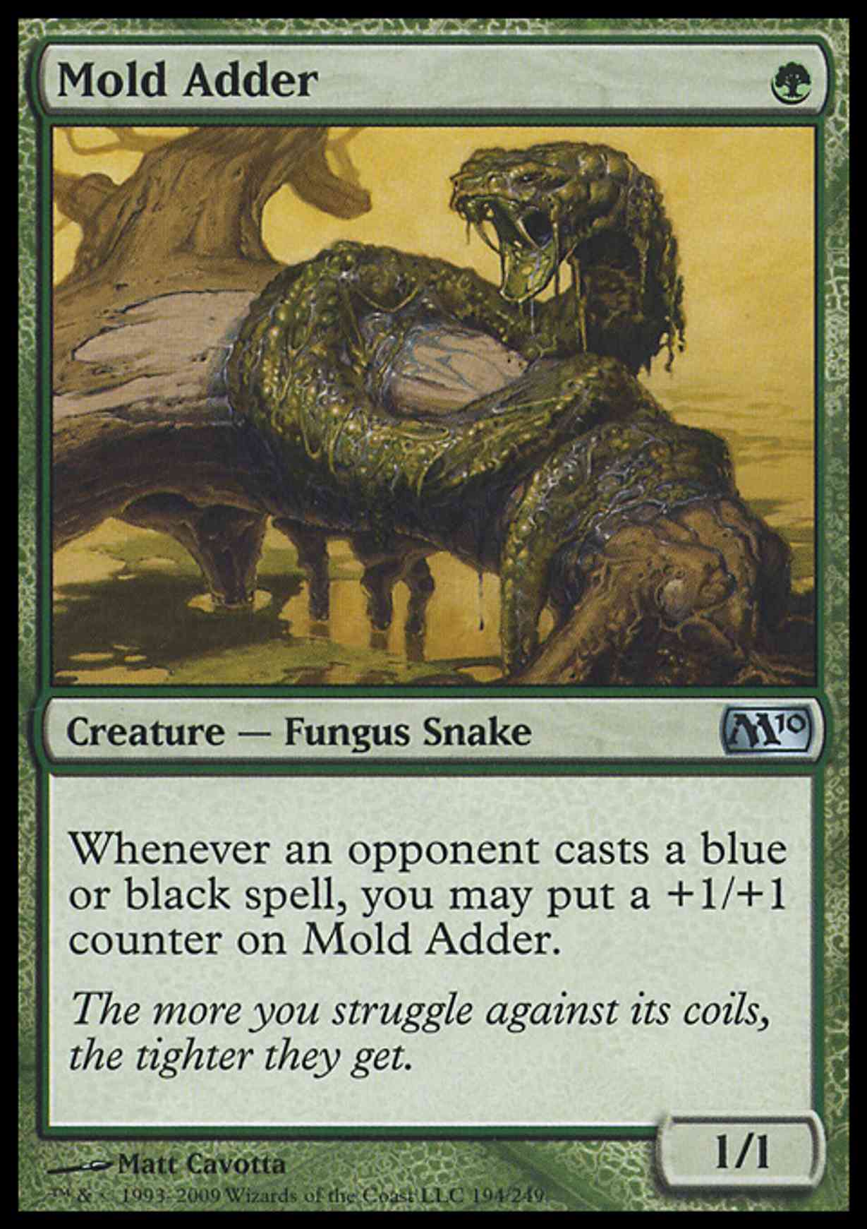 Mold Adder magic card front