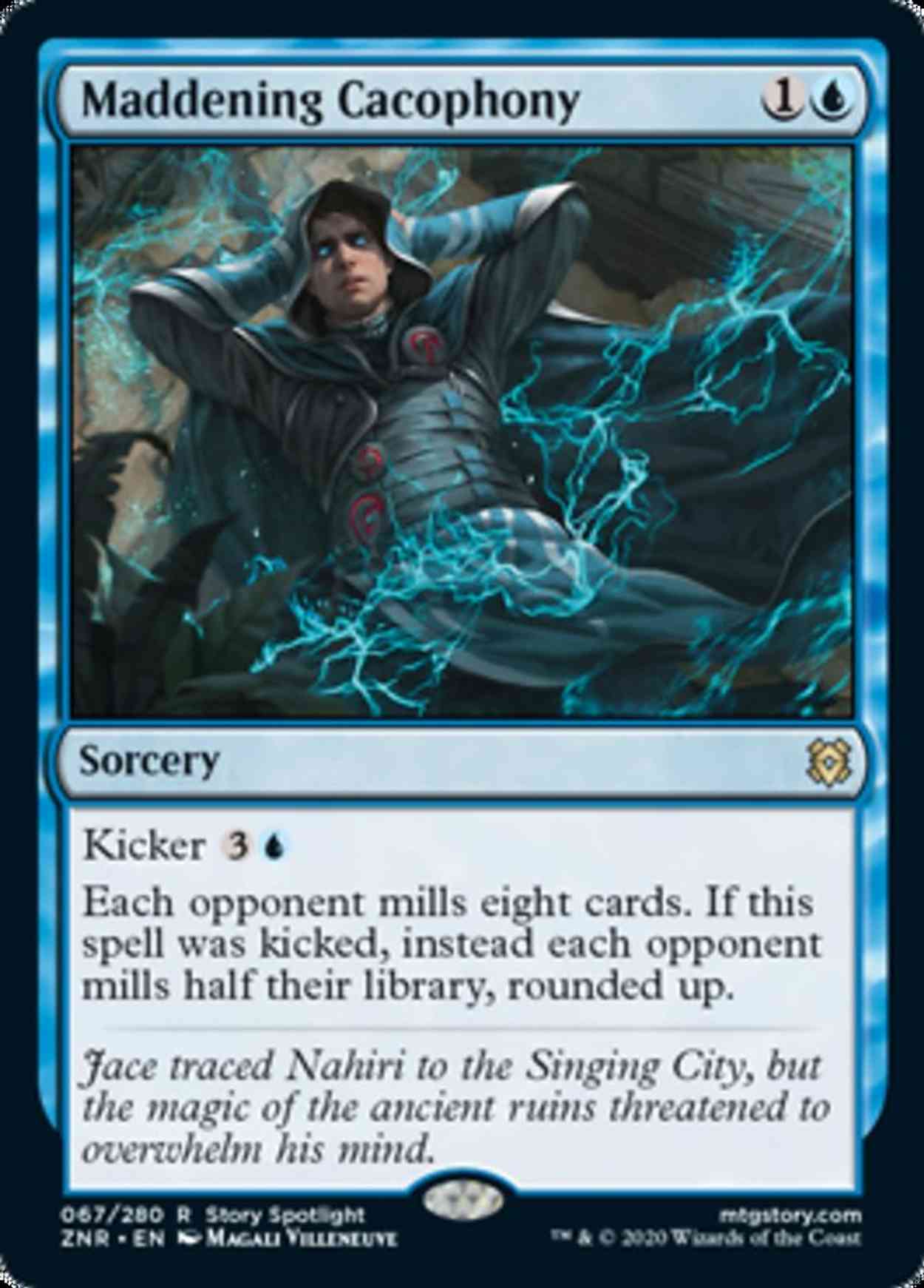 Maddening Cacophony magic card front